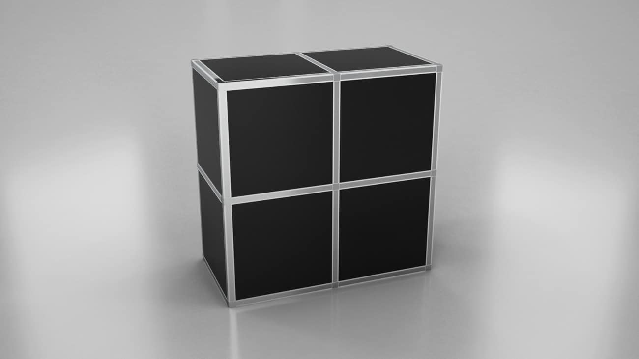 4-panel-bar-black-and-silver