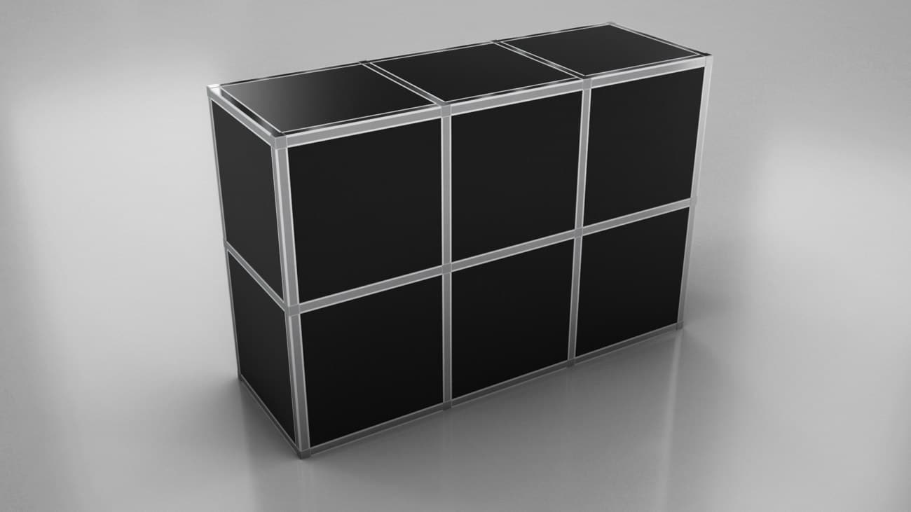 6-panel-bar-black-and-silver