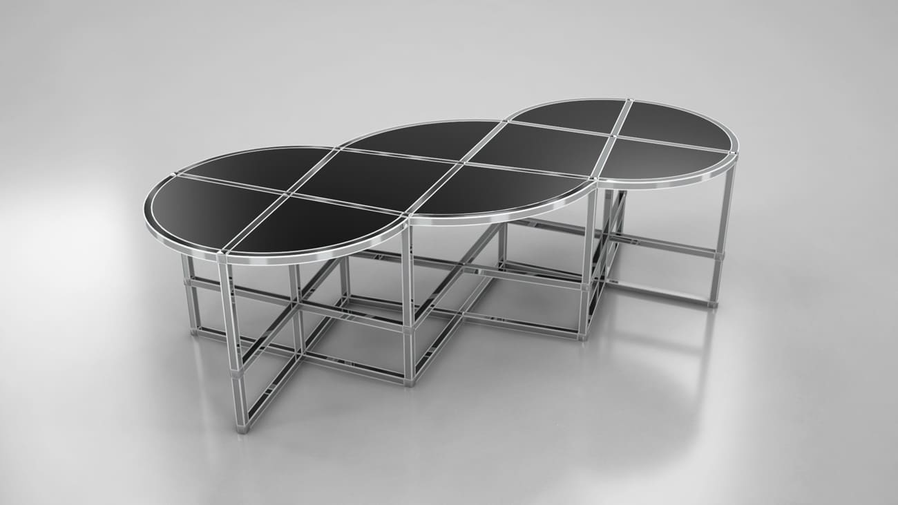 8ft-braid-banquet-table-black-and-silver