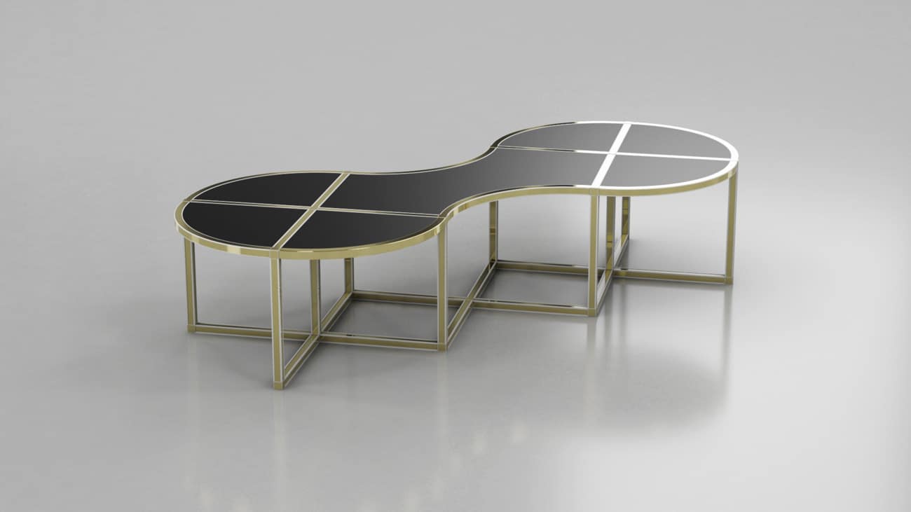 8ft-crazy-8-coffee-table-black-and-gold