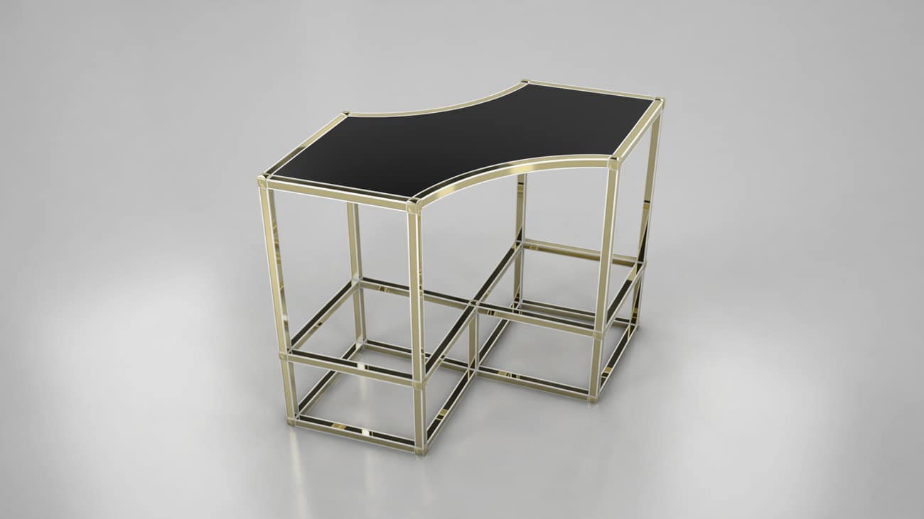 double-arrow-cocktail-table-black-and-gold