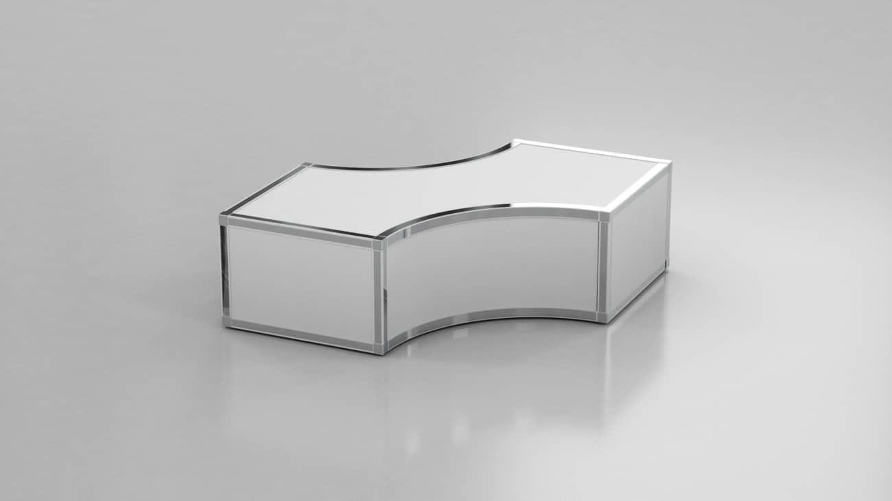 double-arrow-coffee-table-white-and-silver