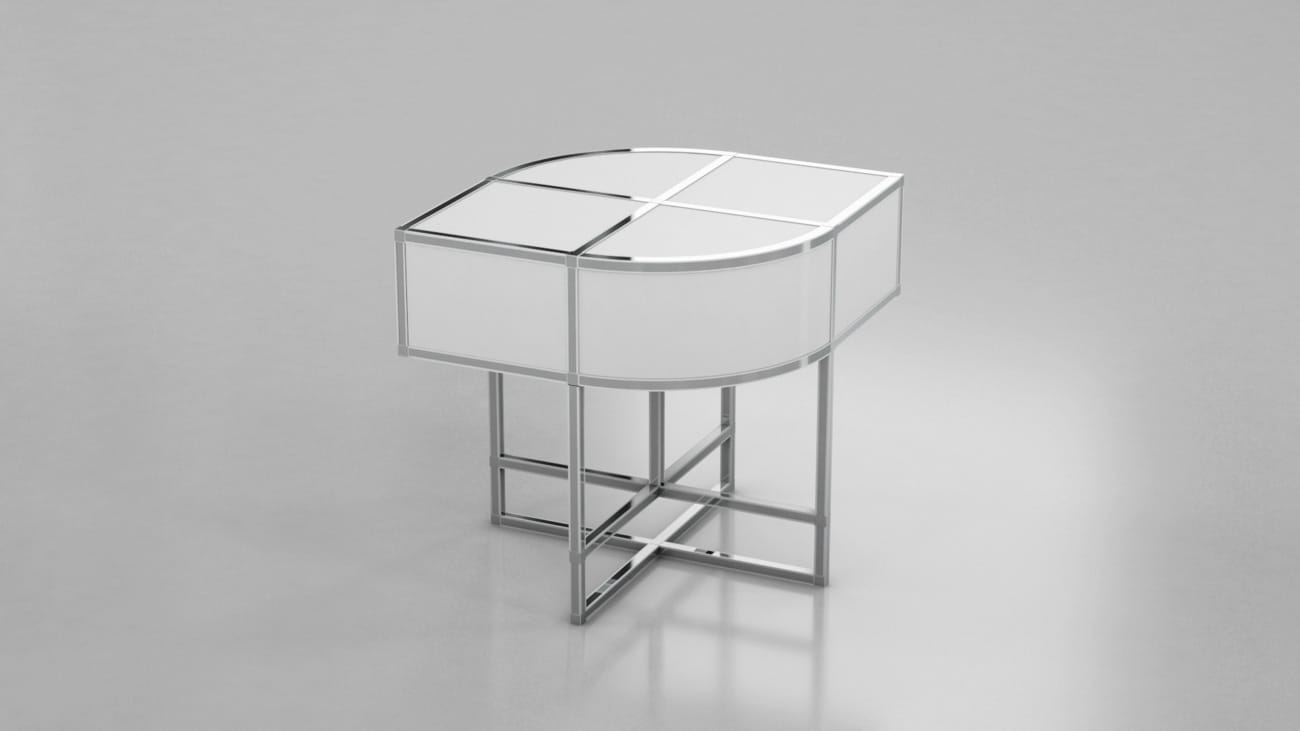 teardrop-cocktail-table-white-and-silver