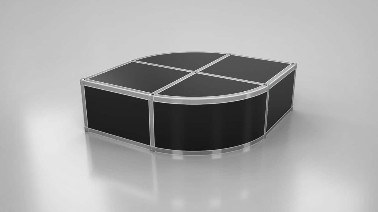 teardrop-coffee-table-black-and-silver
