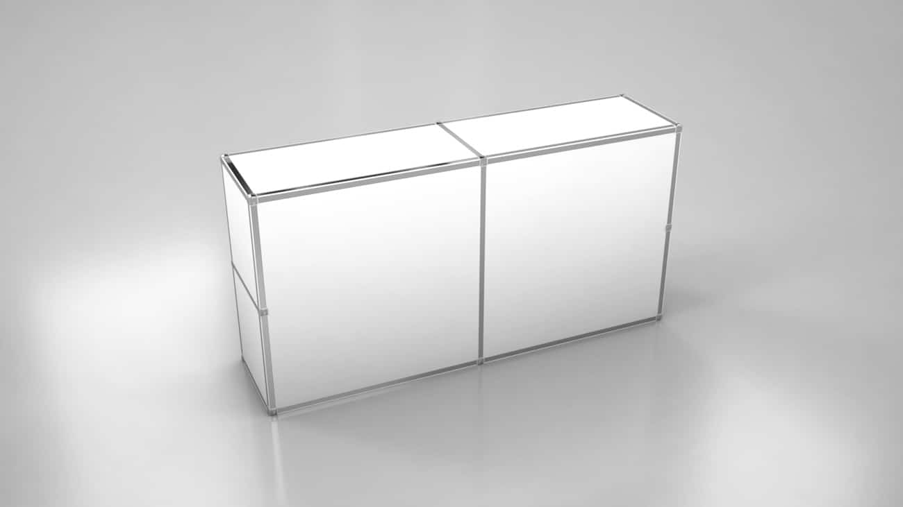 two-panel-bar-white-and-silver