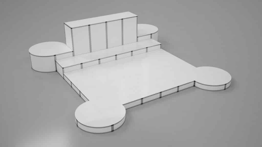 DJ Booth & Staging