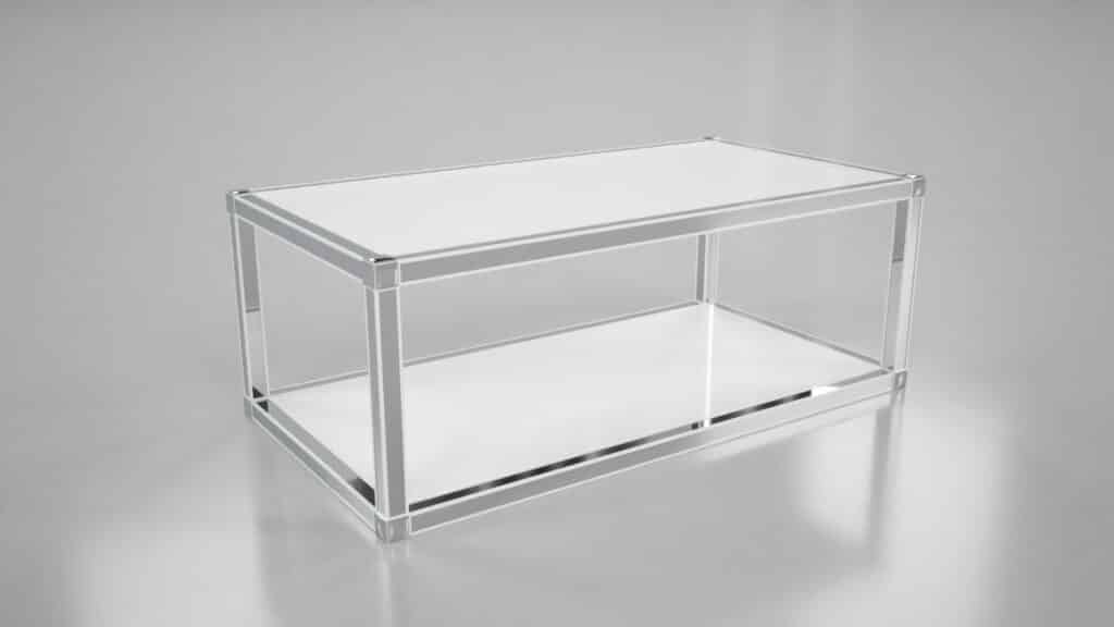 Ghost Rectangle Coffee Table