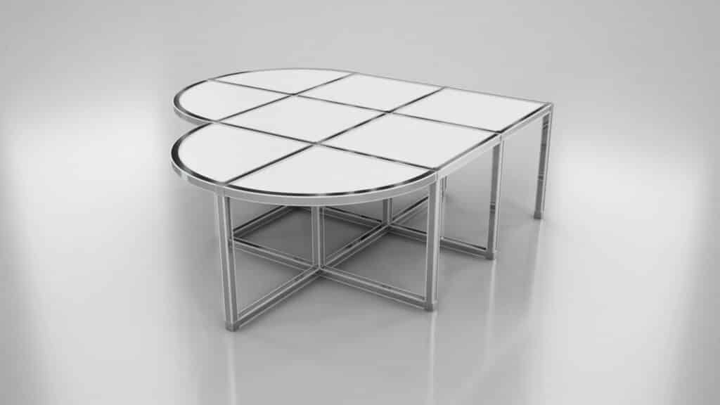 Heart Shaped Coffee Table