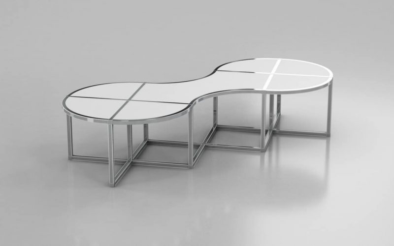 8ft-crazy-8-coffee-table-white-and-silver