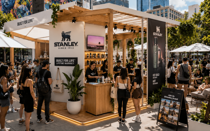 Experiential pop-up activation featuring custom fabrication, branded environments, interactive engagement, and immersive consumer experiences.