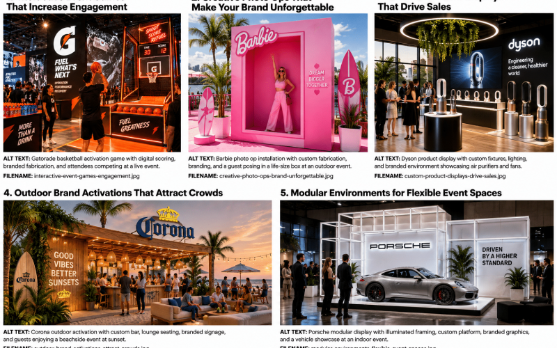 Experiential marketing and activations. For events and brands.