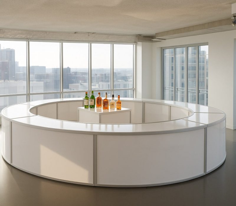 Custom Large Circle Bar