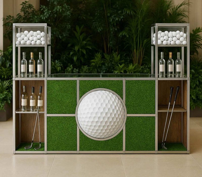 Custom Golf Themed Bar