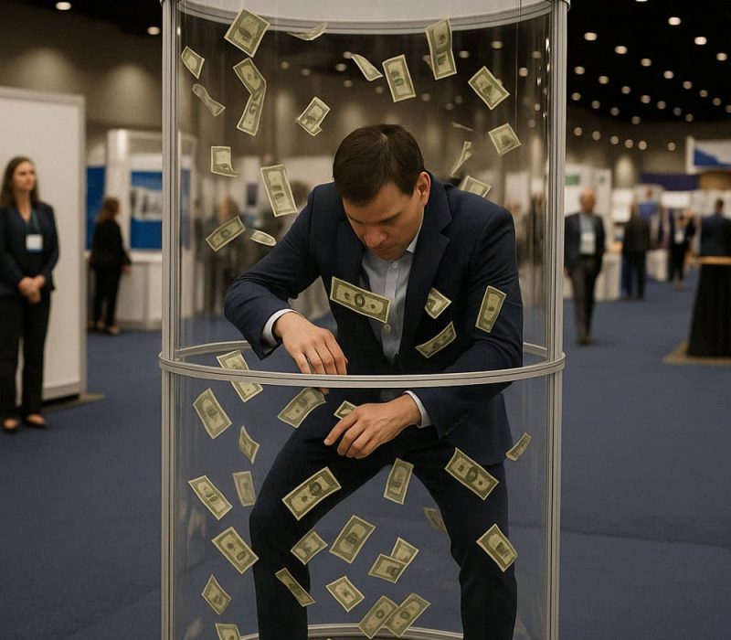 Custom Branded Money Drop Game