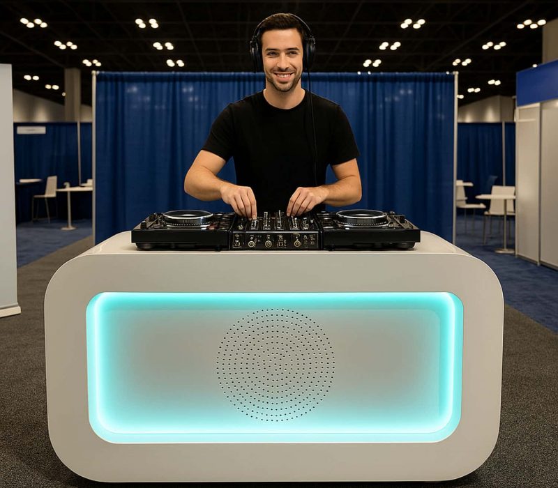 Custom DJ Booth Fabrication