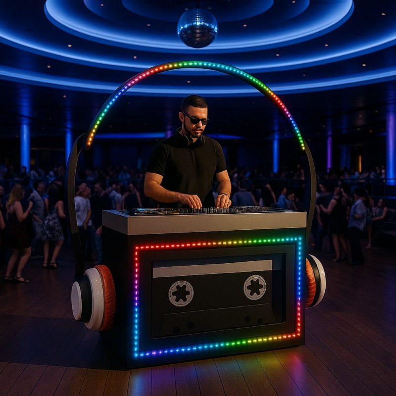 Custom DJ Booth Fabrication