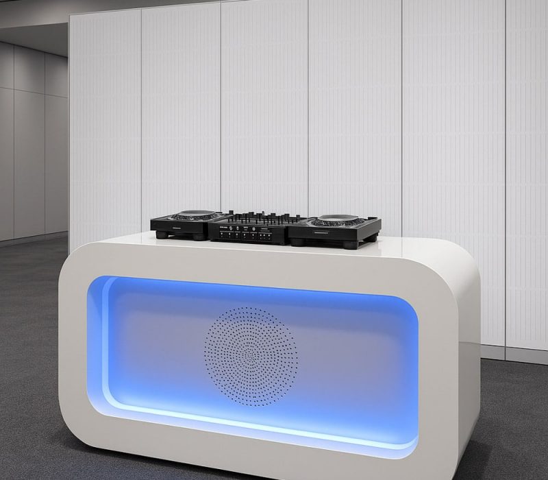 Custom DJ Booth Fabrication