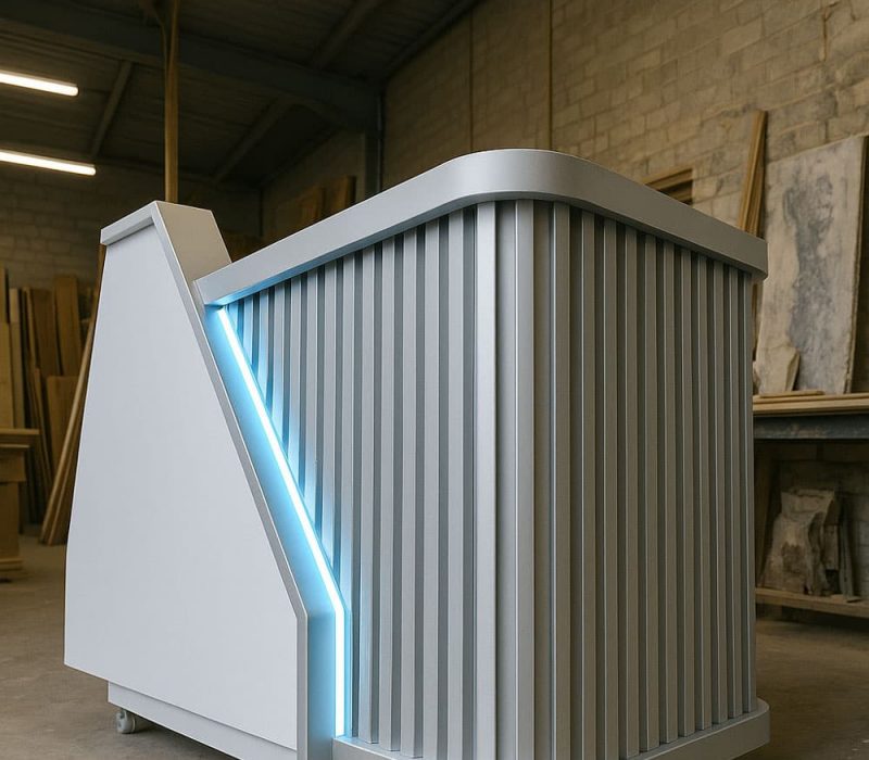 Custom DJ Booth Fabrication