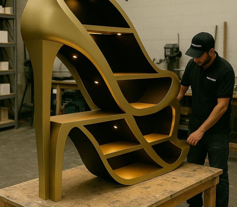 Custom Shoe Display Rack