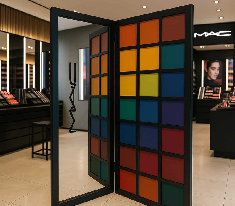 Custom Mac Makeup Display