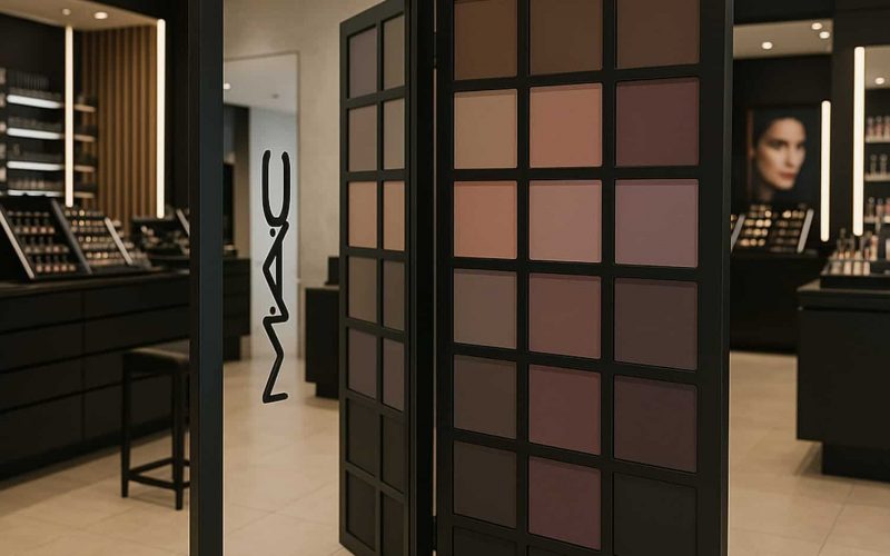 Custom Mac Makeup Display