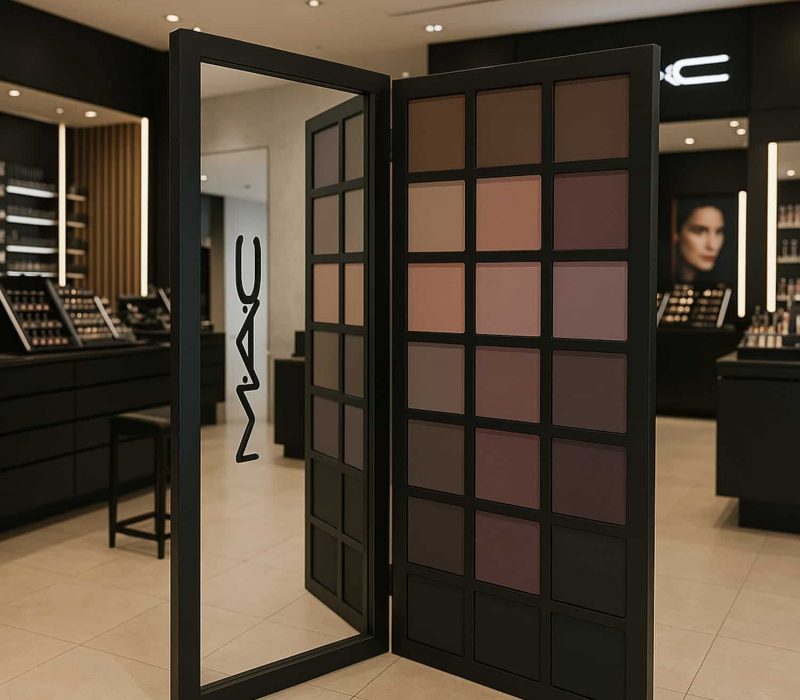 Custom Mac Makeup Display