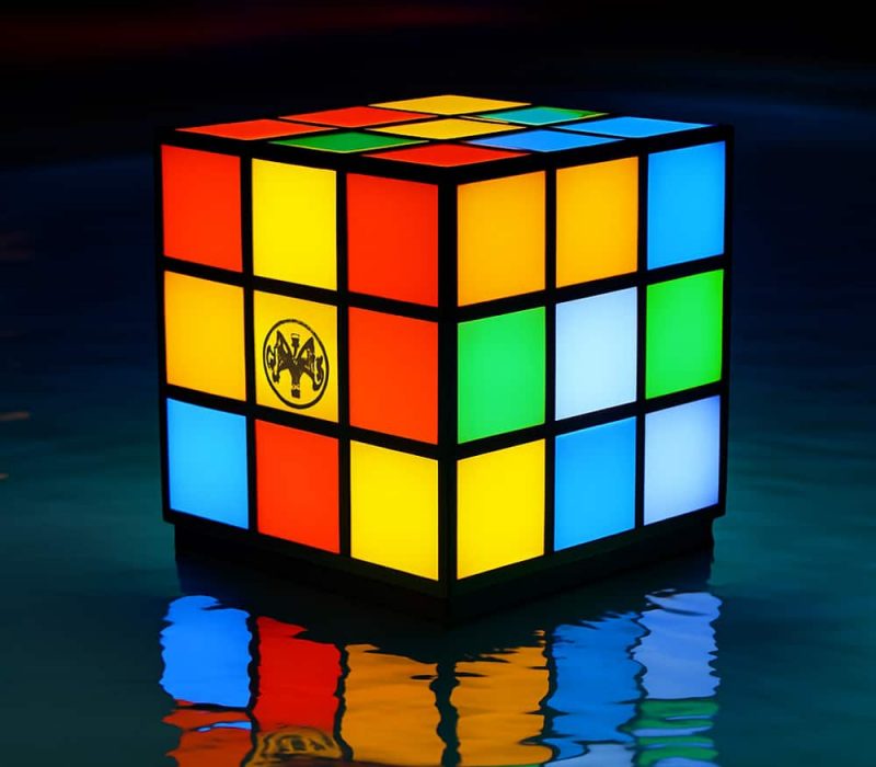 LED Rubrik's Cube Stage
