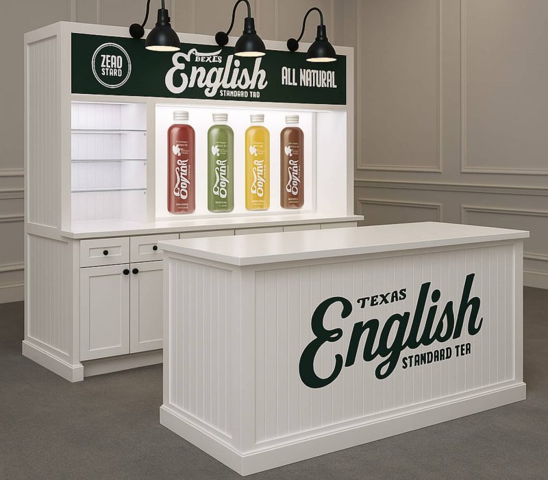 Tea Company Trade Show Booth