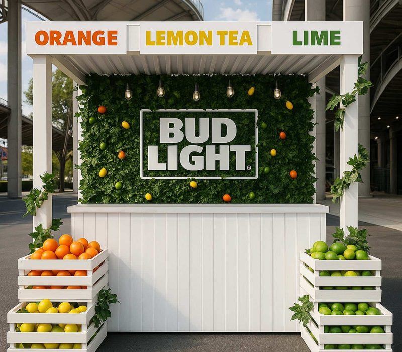 Bud Light Custom Bar
