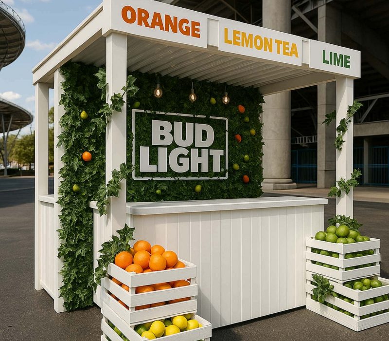 Bud Light Custom Bar