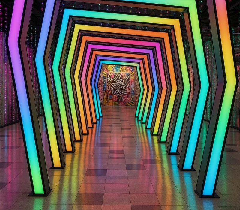 Custom LED Entry ways
