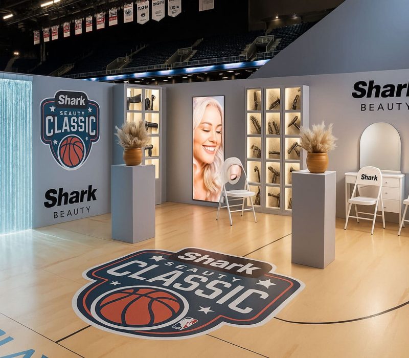 Shark Beauty Brand Activation