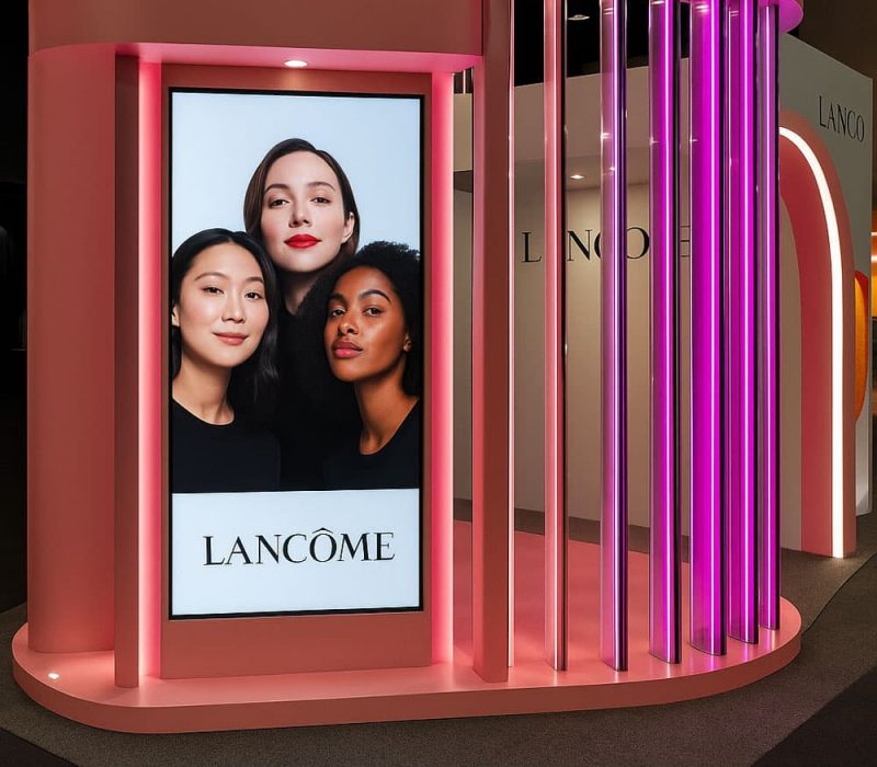 Lancome Trade Show Booth