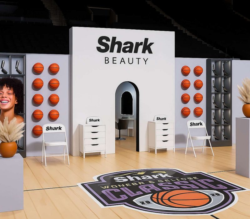 Shark Beauty Pop Up Brand Activation