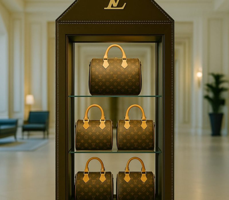 LV Custom Bag Display