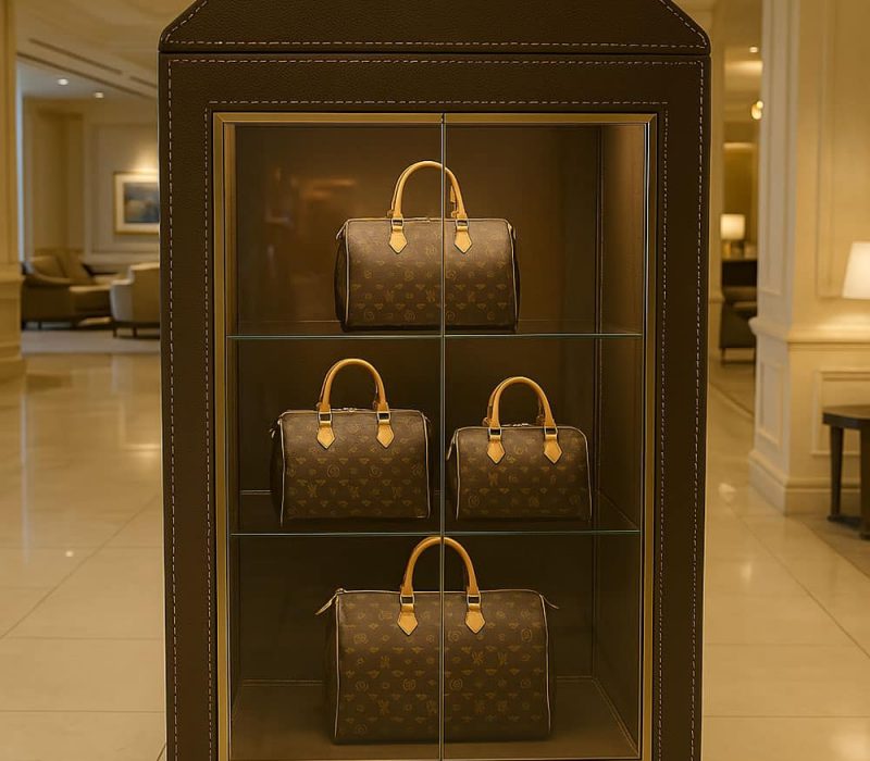 LV Custom Bag Display