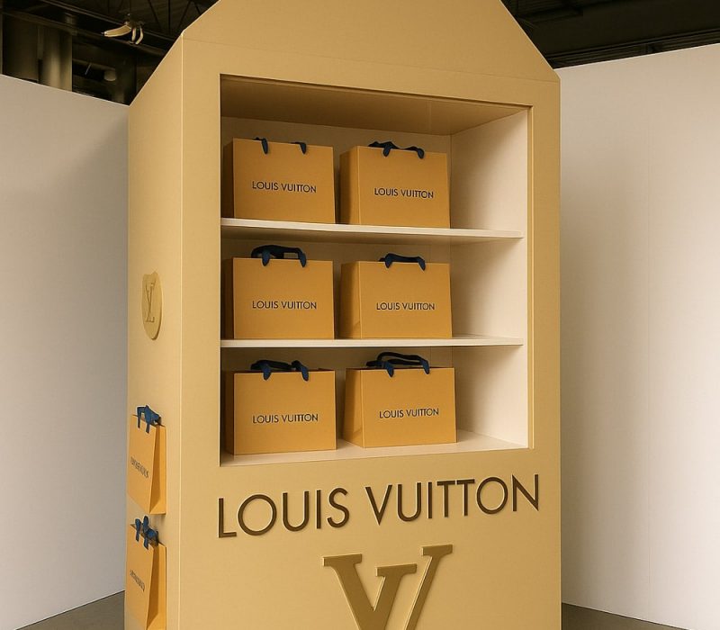 LV Custom Bag Display