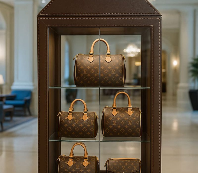 LV Custom Bag Display