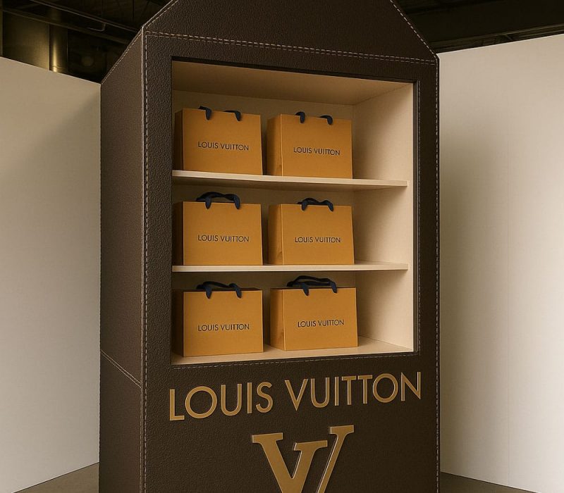 LV Custom Bag Display