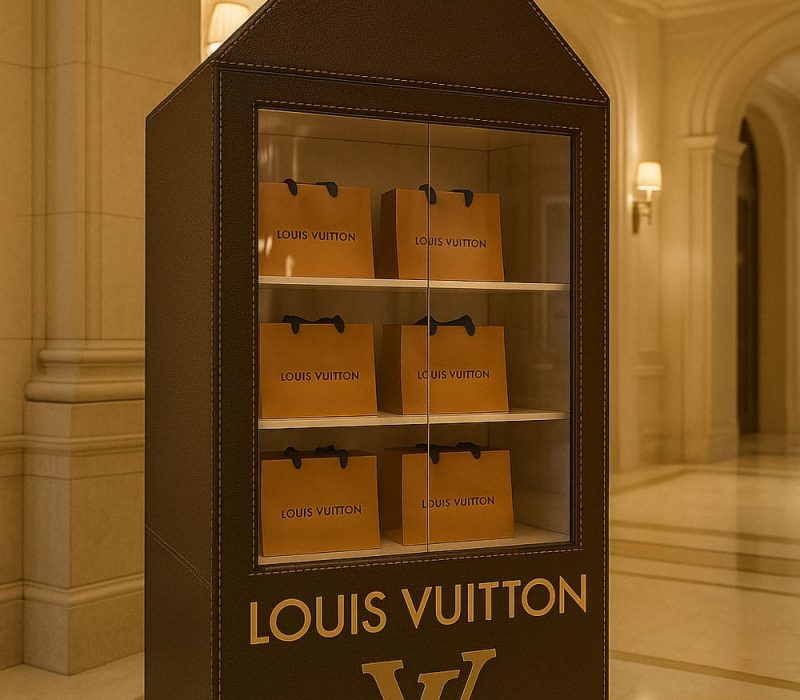 LV Custom Bag Display