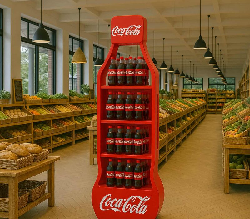 Coca Cola Bottle Display
