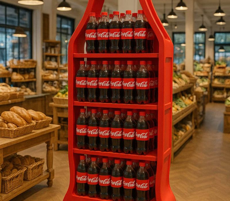 Coca Cola Bottle Display