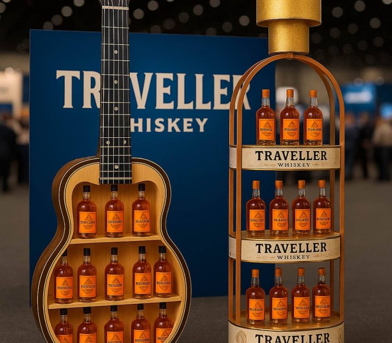 Liquor Bottle Trade Show Display