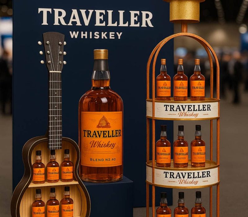Liquor Bottle Trade Show Display