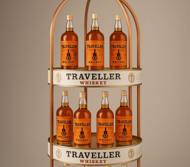 Liquor Bottle Trade Show Display