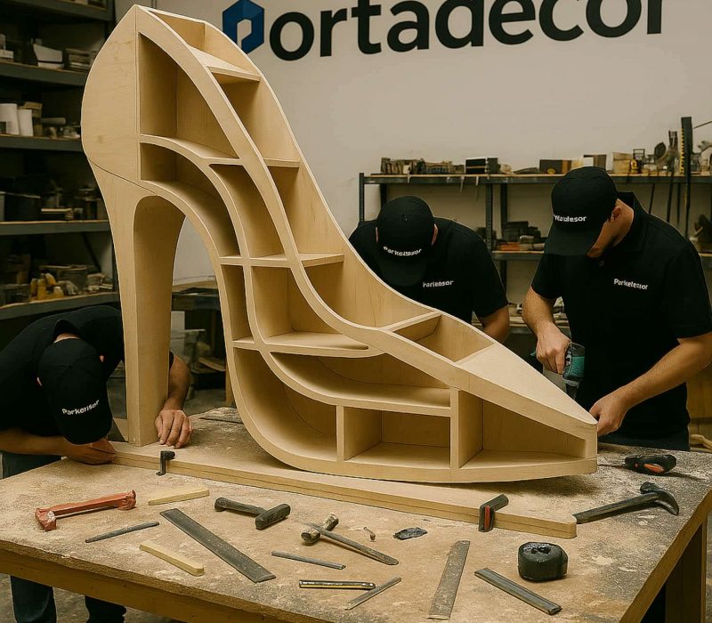 High Heel Shoe Display