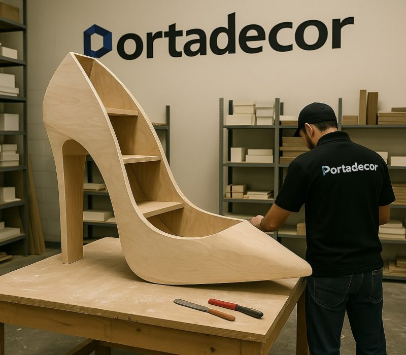 High Heel Shoe Display