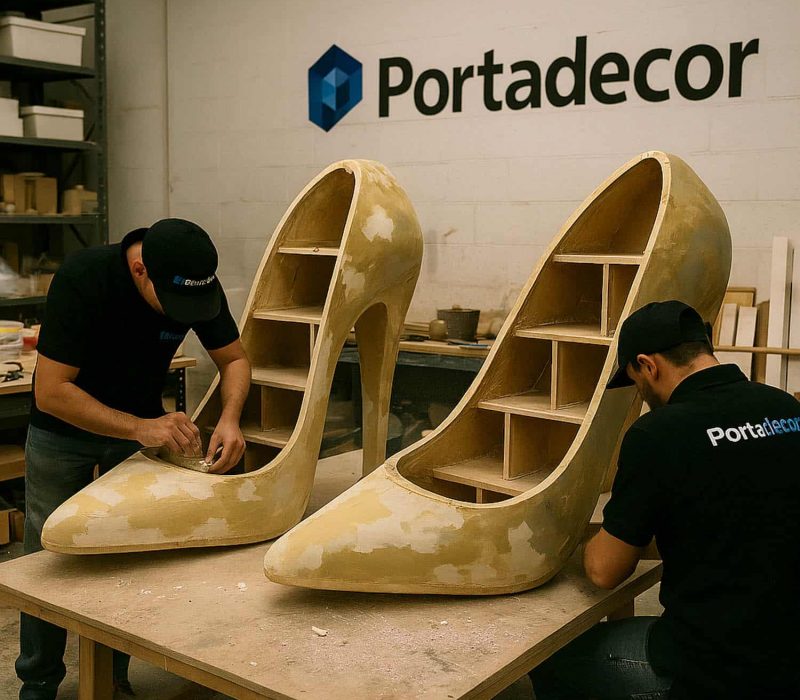 High Heel Shoe Display