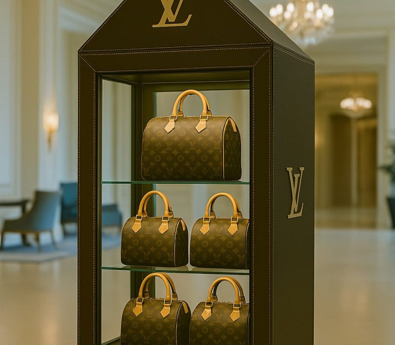 LV Custom Bag Display