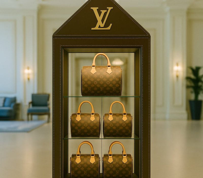 LV Custom Bag Display